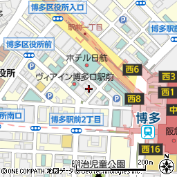 ジェイアール九州商事株式会社周辺の地図