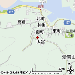 徳島県海部郡海陽町鞆浦南町23周辺の地図