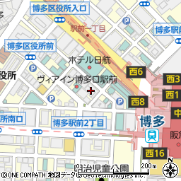 福岡心身クリニック周辺の地図