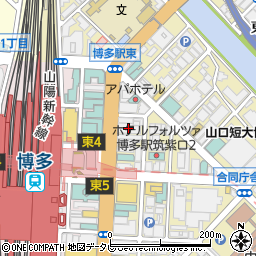 ＴａｘＨｏｕｓｅ　博多駅筑紫口店周辺の地図