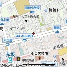 ニューＭＧＣ福岡店周辺の地図