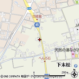 高知県南国市下末松296-2周辺の地図