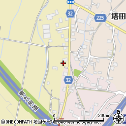 福岡県豊前市大西740周辺の地図