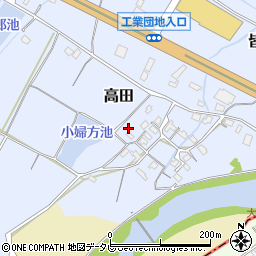 福岡県豊前市高田355周辺の地図