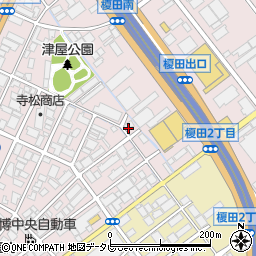 九州ヤザワ電機株式会社周辺の地図