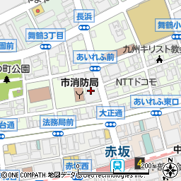 野村證券株式会社福岡支店周辺の地図