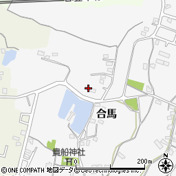 大分県中津市合馬337周辺の地図