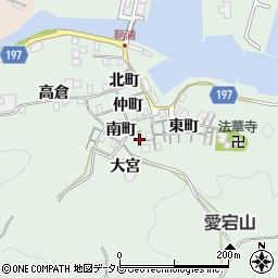 徳島県海部郡海陽町鞆浦周辺の地図