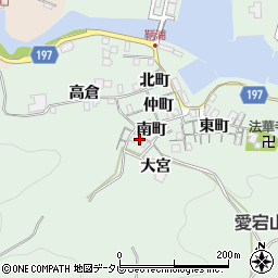 徳島県海部郡海陽町鞆浦南町22周辺の地図