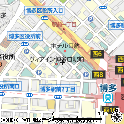 東郷美容形成外科　福岡メンズ周辺の地図