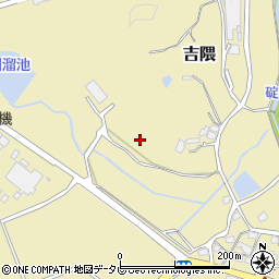福岡県嘉穂郡桂川町吉隈周辺の地図