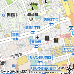 室町ビルサービス株式会社　福岡事業所周辺の地図