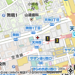 室町ビルサービス株式会社　福岡事業所周辺の地図