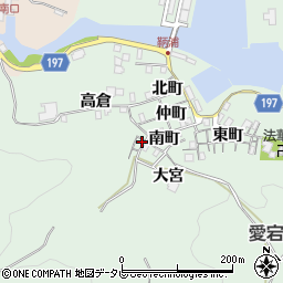 徳島県海部郡海陽町鞆浦南町41周辺の地図