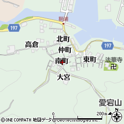 徳島県海部郡海陽町鞆浦南町周辺の地図