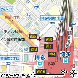博多バスターミナル1f 福岡市 バス停 の住所 地図 マピオン電話帳