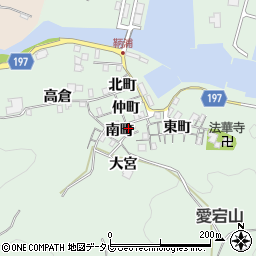 徳島県海部郡海陽町鞆浦南町84周辺の地図