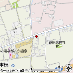高知県南国市下末松262周辺の地図