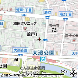 新生堂薬局　大手門店周辺の地図