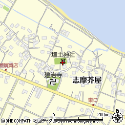 塩土神社周辺の地図