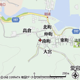 徳島県海部郡海陽町鞆浦南町54周辺の地図