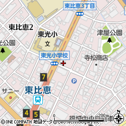 芝浦自販機株式会社　九州支店周辺の地図