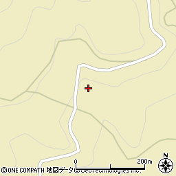 愛媛県喜多郡内子町日野川1322周辺の地図