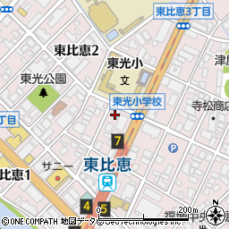 ペンギンワックス株式会社　福岡支店周辺の地図
