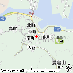 徳島県海部郡海陽町鞆浦南町80周辺の地図