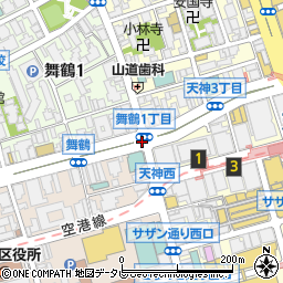 舞鶴１周辺の地図