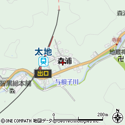 〒649-5172 和歌山県東牟婁郡太地町森浦の地図
