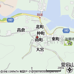 徳島県海部郡海陽町鞆浦仲町46周辺の地図