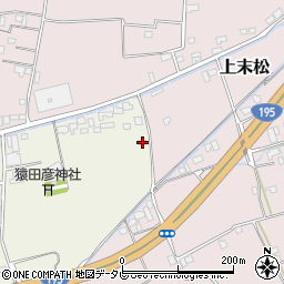 高知県南国市下末松44周辺の地図