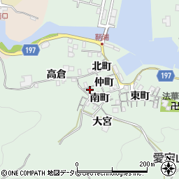 徳島県海部郡海陽町鞆浦仲町24周辺の地図