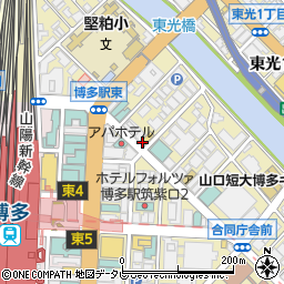 リンクス（ＲＩＮＸ）福岡博多店周辺の地図