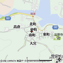 徳島県海部郡海陽町鞆浦仲町21周辺の地図