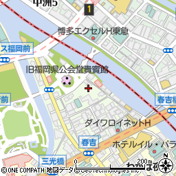 博多十和蔵周辺の地図
