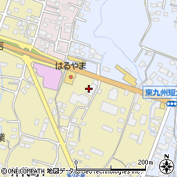 ソフトバンク中津周辺の地図