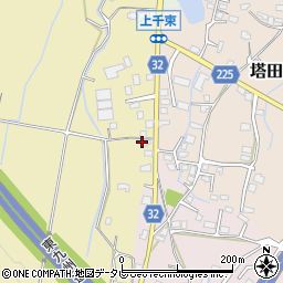 福岡県豊前市大西743周辺の地図