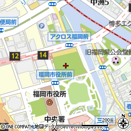 東京アカデミー看護医療予備校福岡校周辺の地図