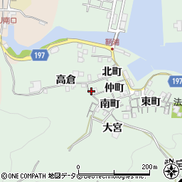 徳島県海部郡海陽町鞆浦仲町31周辺の地図