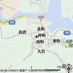 徳島県海部郡海陽町鞆浦仲町41周辺の地図
