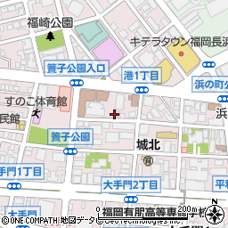 ロマネスクルアージュ大手門管理組合周辺の地図