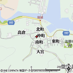 徳島県海部郡海陽町鞆浦仲町42周辺の地図