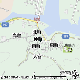 徳島県海部郡海陽町鞆浦仲町12周辺の地図