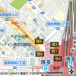 三井住友銀行福岡支店 ＡＴＭ周辺の地図