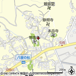 福岡県福岡市西区元岡周辺の地図