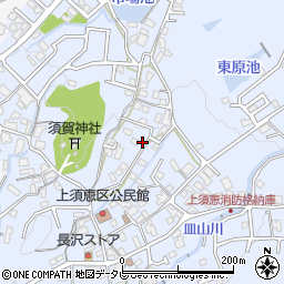 福岡県糟屋郡須惠町上須惠周辺の地図