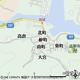 徳島県海部郡海陽町鞆浦仲町45周辺の地図