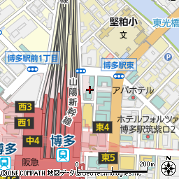 博多グリーンホテル２号館周辺の地図